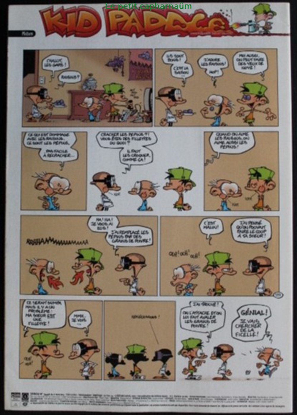 Spirou - 3440 - Couverture : Kid Paddle livres bd revues spirou 3440 couverture kid paddle