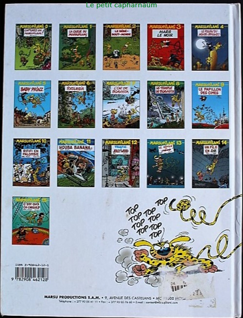 Marsupilami - 04 - Le pollen du monte urticando - Rééd. 2002 livres bd revues bandes dessinees marsupilami 04 le pollen du monte urticando reed 2002