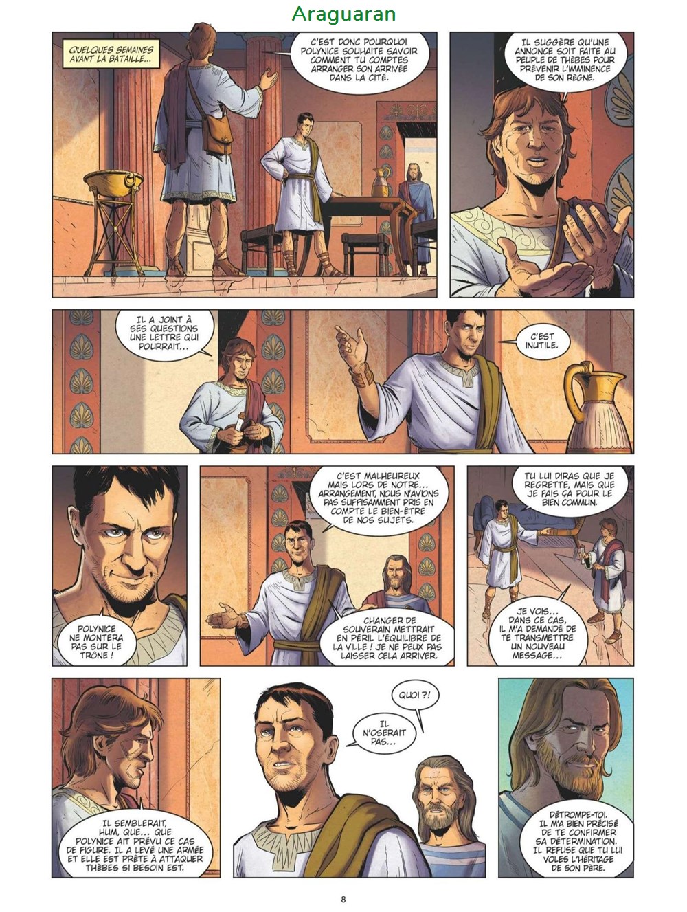 livres bd revues bandes dessinees album antigone one shot