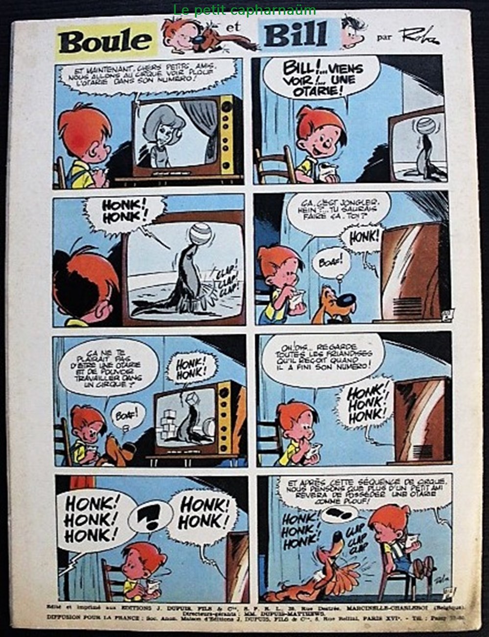 Spirou - 1380 - Couverture : Gaston Lagaffe livres bd revues spirou 1380 couverture gaston lagaffe