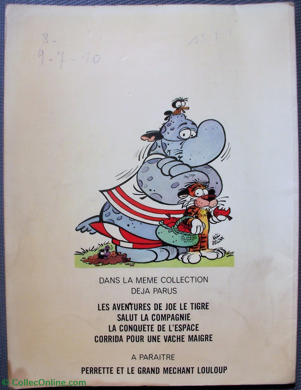 La jungle en folie - 04 - Corrida pour une vache maigre - EO 1975 livres bd revues bandes dessinees la jungle en folie 04 corrida pour une vache maigre eo 1975