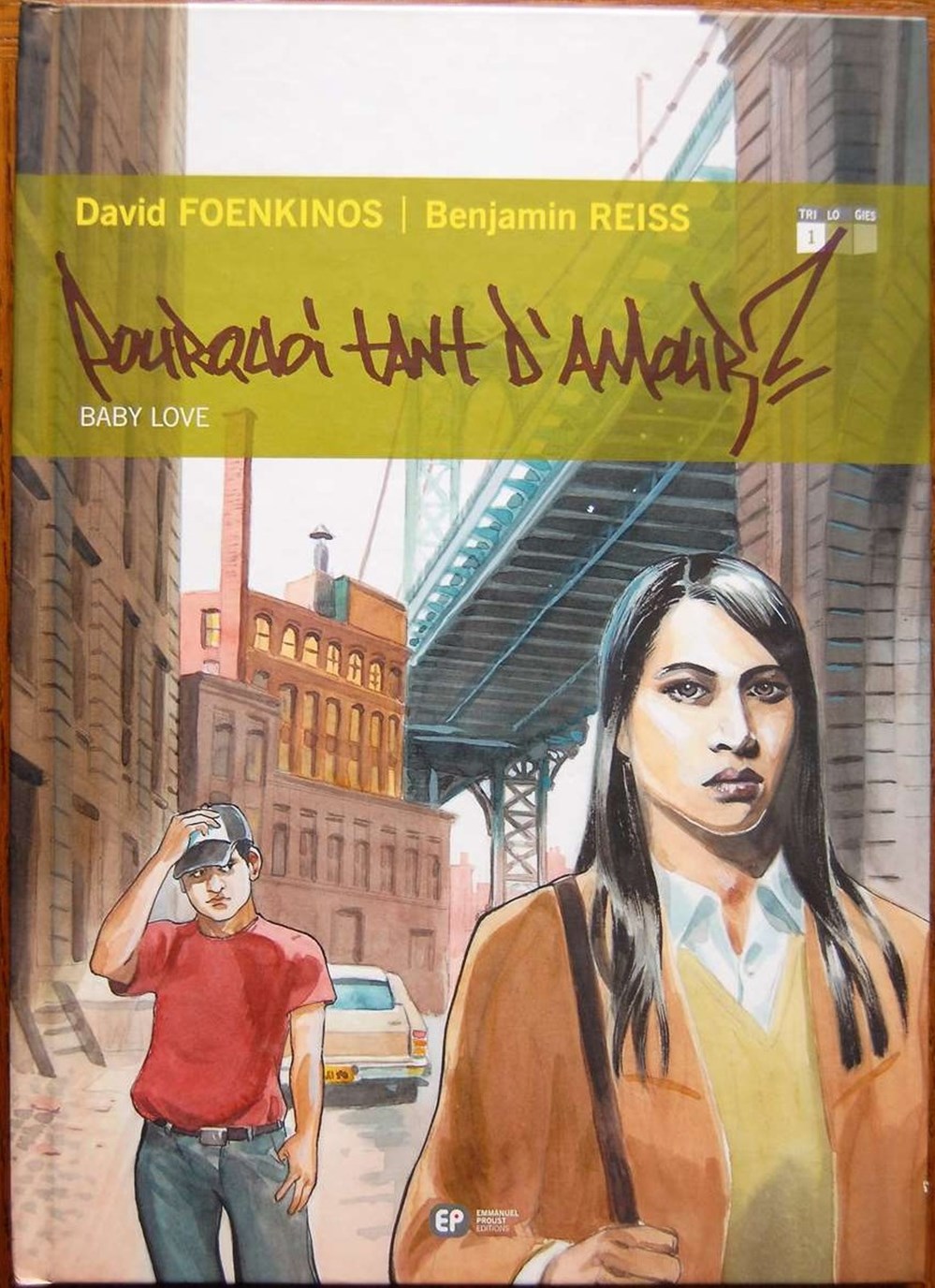 livres bd revues bandes dessinees pourquoi tant amour 01 baby love eo 2003