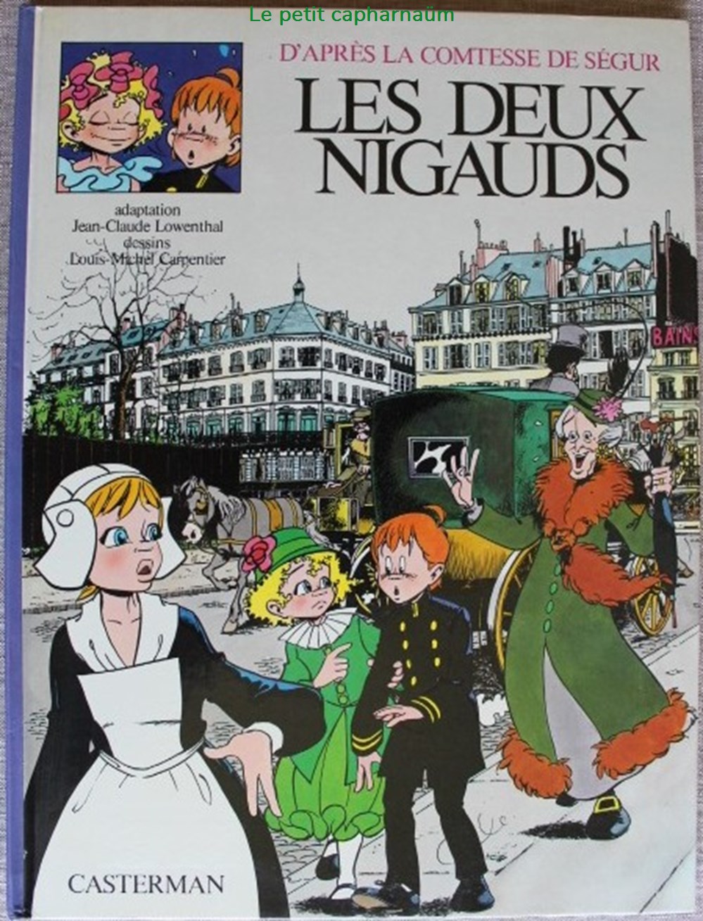 La Comtesse de Ségur - 05 - Les deux nigauds - Rééd. 1983 livres bd revues bandes dessinees la comtesse de segur 05 les deux nigauds reed 1983