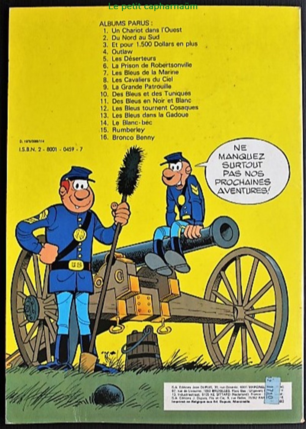 livres bd revues bandes dessinees les tuniques bleues 07 les bleus de la marine reed 1980