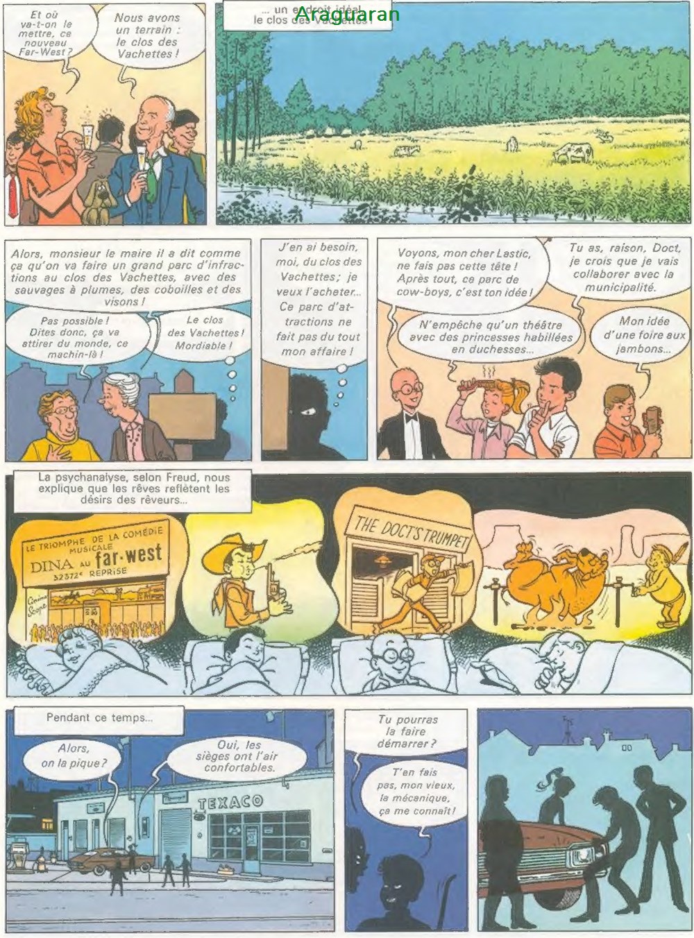 Album - 4 as (Les) - 11 - Les 4 as et la ruée vers l'or 6 livres bd revues bandes dessinees album 4 as les 11 les 4 as et la ruee vers or