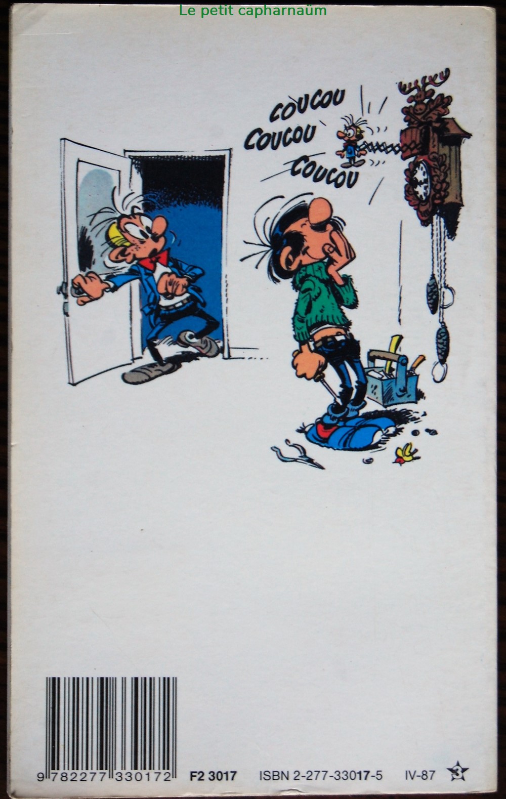 Gaston (Poche) - 01 - Gala de gaffes - Livre de poche 1987 livres bd revues bandes dessinees gaston poche 01 gala de gaffes livre de poche 1987