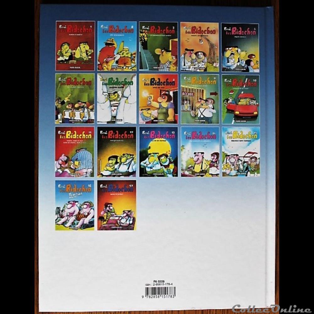 Les Bidochon - 13 - La vie de mariage - Rééd. 2001 livres bd revues bandes dessinees les bidochon 13 la vie de mariage reed 2001