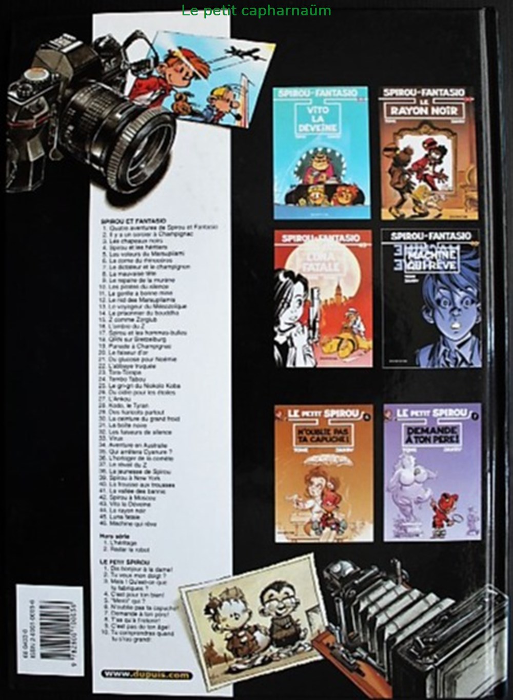 Spirou et Fantasio - 01 - 4 aventures de Spirou - Rééd. 2003 livres bd revues bandes dessinees spirou et fantasio 01 4 aventures de spirou reed 2003
