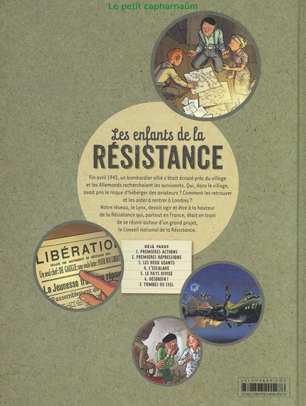 livres bd revues bandes dessinees les enfants de la resistance 07 tombes du ciel eo 2021