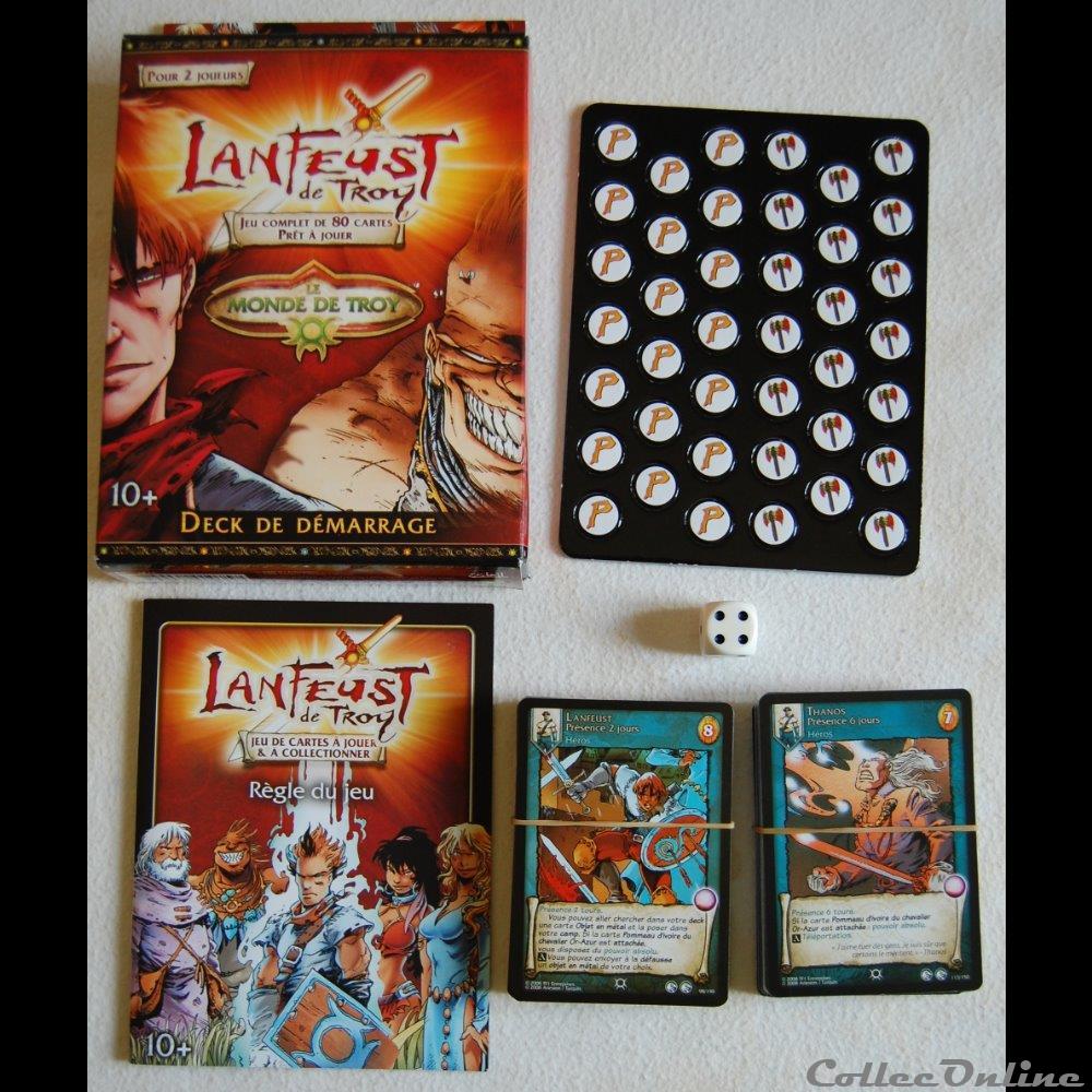 Lanfeust de Troy - Deck de démarrage 2 jeux jouet jeu carte collectionner lanfeust de troy deck de demarrage