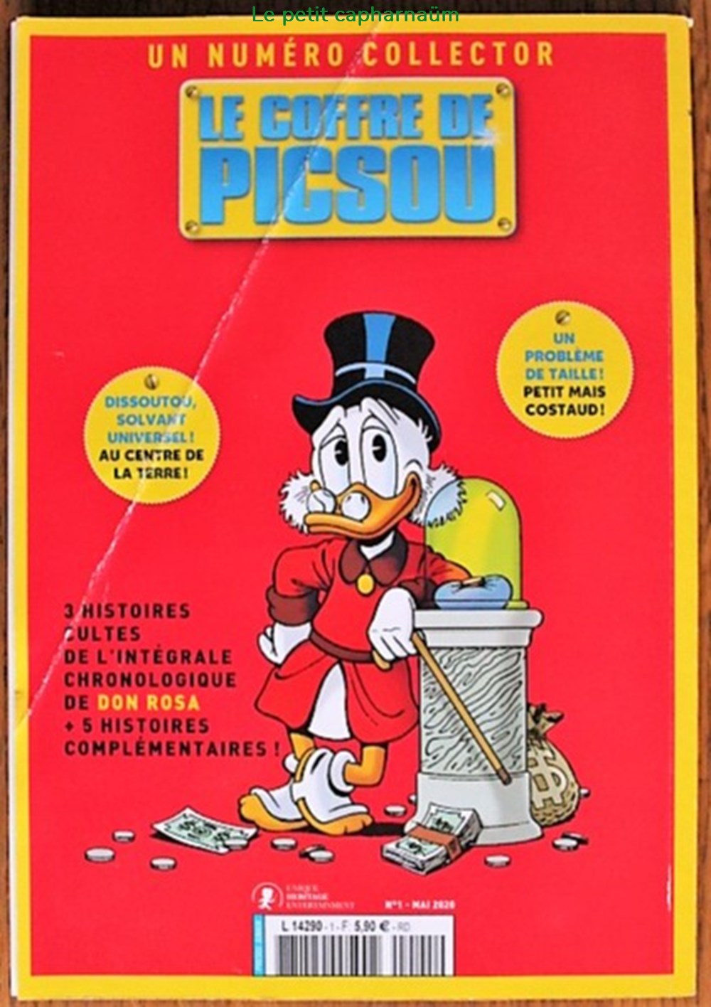 livres bd revues picsou magazine hs collector n 01 le coffre de picsou