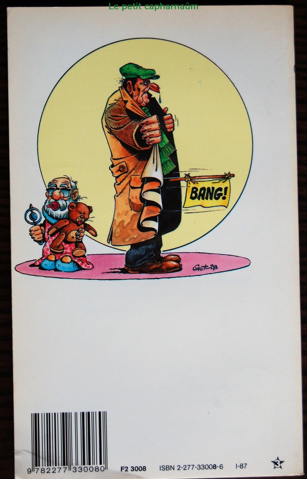 livres bd revues bandes dessinees gotlib pervers pepere livre de poche 1986