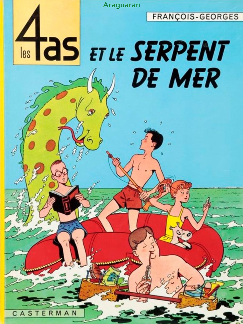 Album - 4 as (Les) - 01 - Les 4 as et le serpent de mer livres bd revues bandes dessinees album 4 as les 01 les 4 as et le serpent de mer