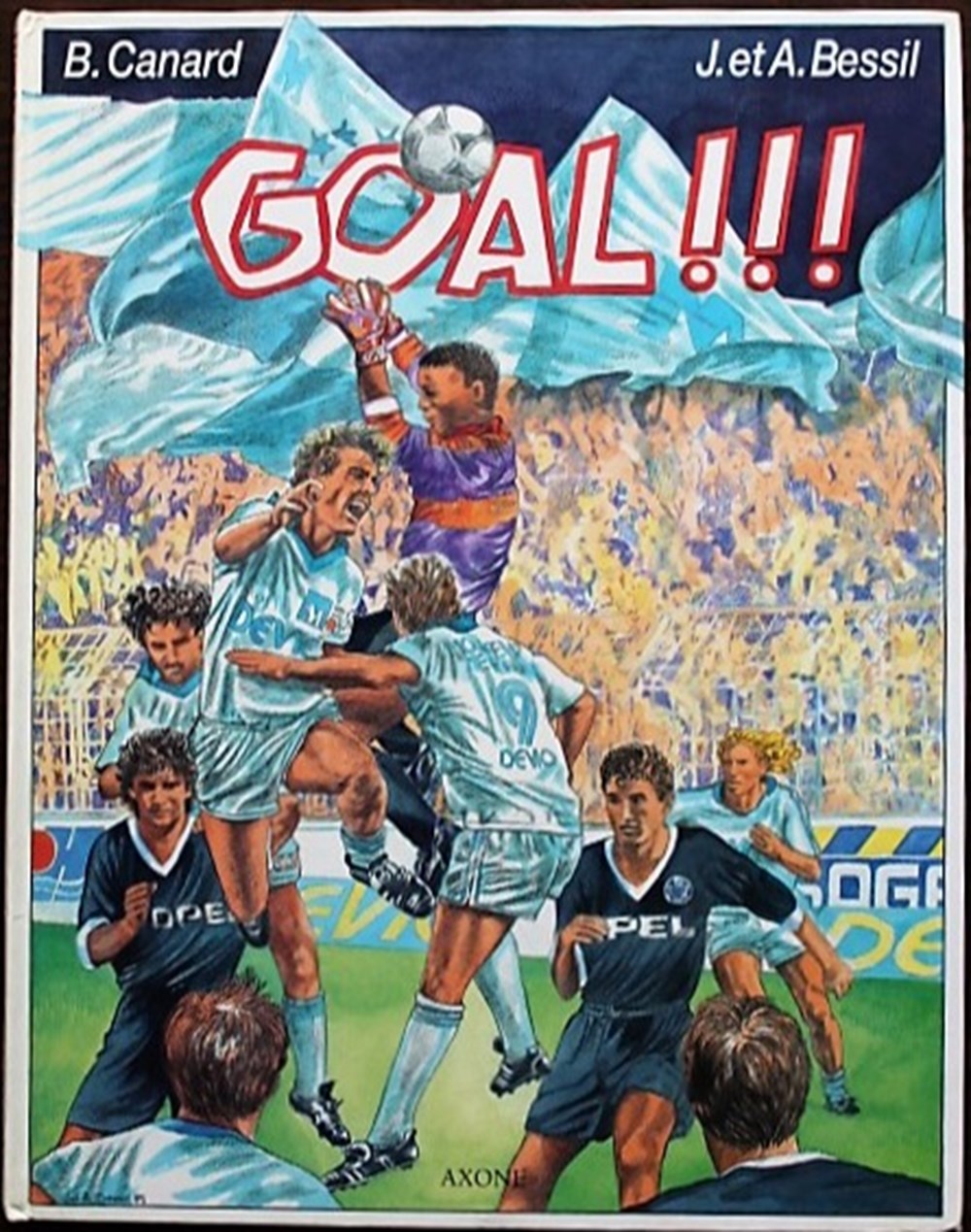 livres bd revues bandes dessinees album goal eo 1989