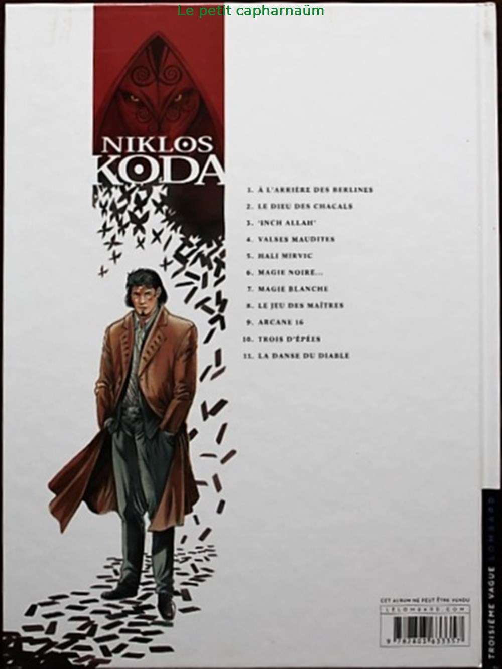 Niklos Koda - 01 - A l'arrière des berlines - Rééd. 2013 livres bd revues bandes dessinees niklos koda 01 a arriere des berlines reed 2013