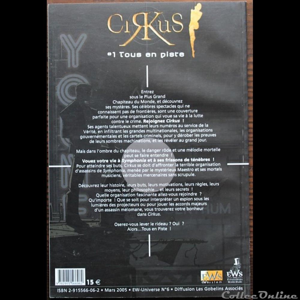 Jeu de rôle - Cirkus - Tous en piste + Ecran 2 jeux jouet jeu de role cirkus tous en piste ecran