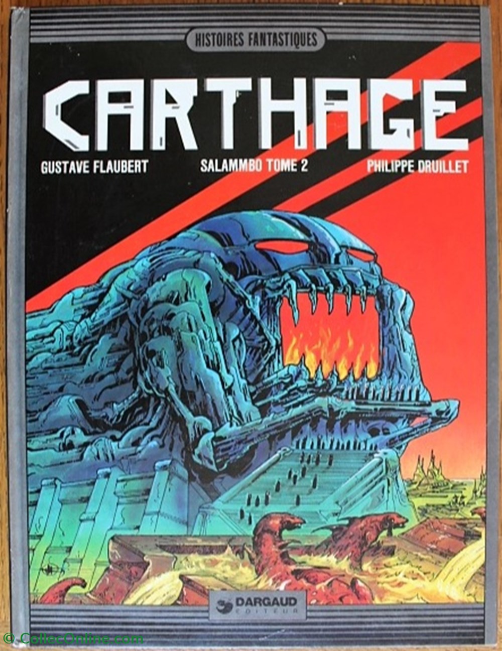 Histoires fantastiques - Lone Sloane - 6 - Carthage - EO 1982 livres bd revues bandes dessinees histoires fantastiques lone sloane 6 carthage eo 1982