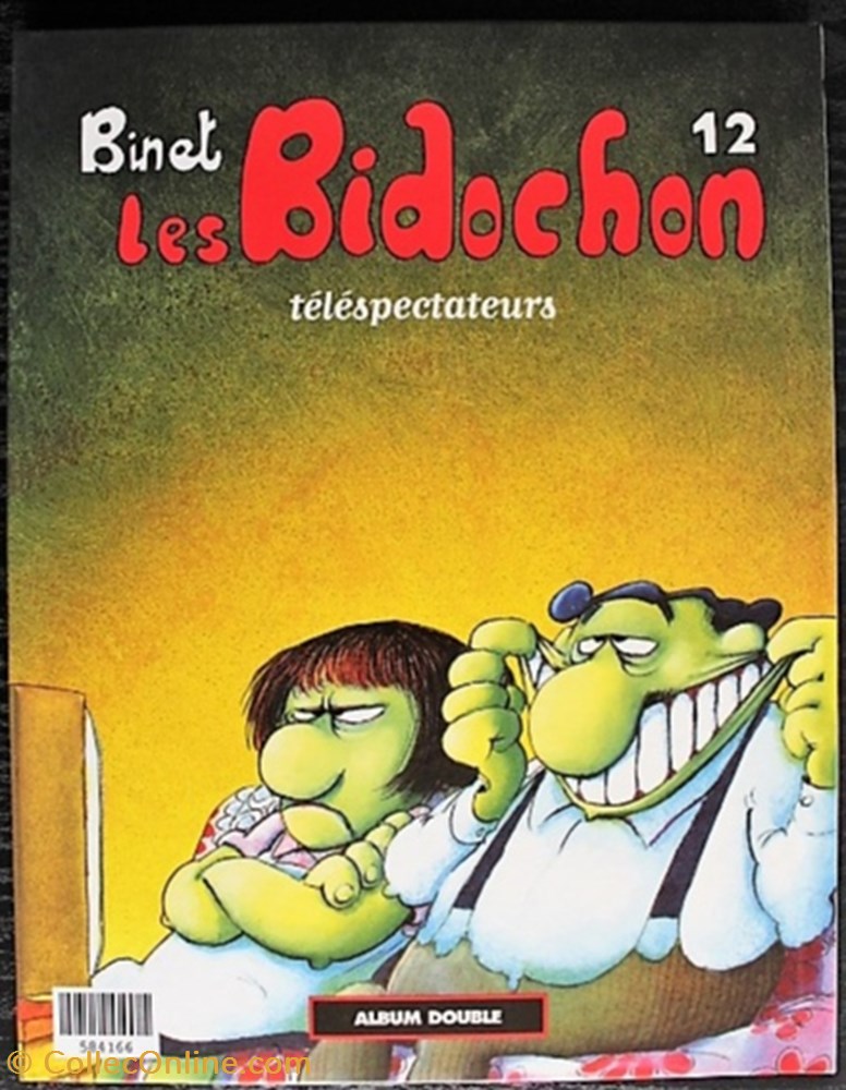 Les Bidochon - FL 06 - Matin, midi et soir ... / télespectateurs - Rééd. 2001 livres bd revues bandes dessinees les bidochon fl 06 matin midi et soir telespectateurs reed 2001