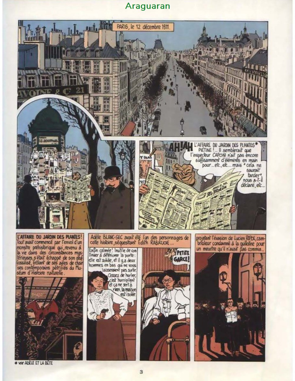Album - Adèle Blanc Sec - 02 - Le démon de la Tour Eiffel 2 livres bd revues bandes dessinees album adele blanc sec 02 le demon de la tour eiffel