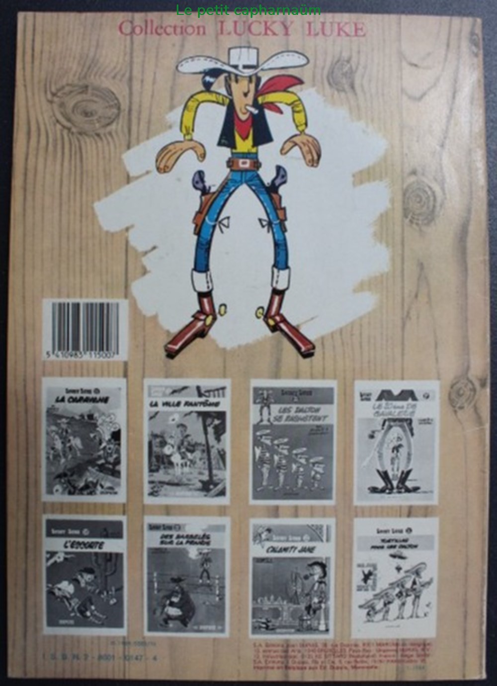 livres bd revues bandes dessinees lucky luke 08 lucky luke et phil defer reed 1984