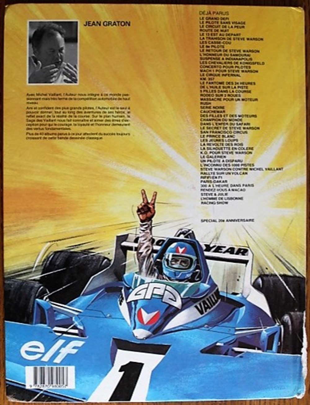 Michel Vaillant - 46 - Racing show - EO 1985 livres bd revues bandes dessinees michel vaillant 46 racing show eo 1985