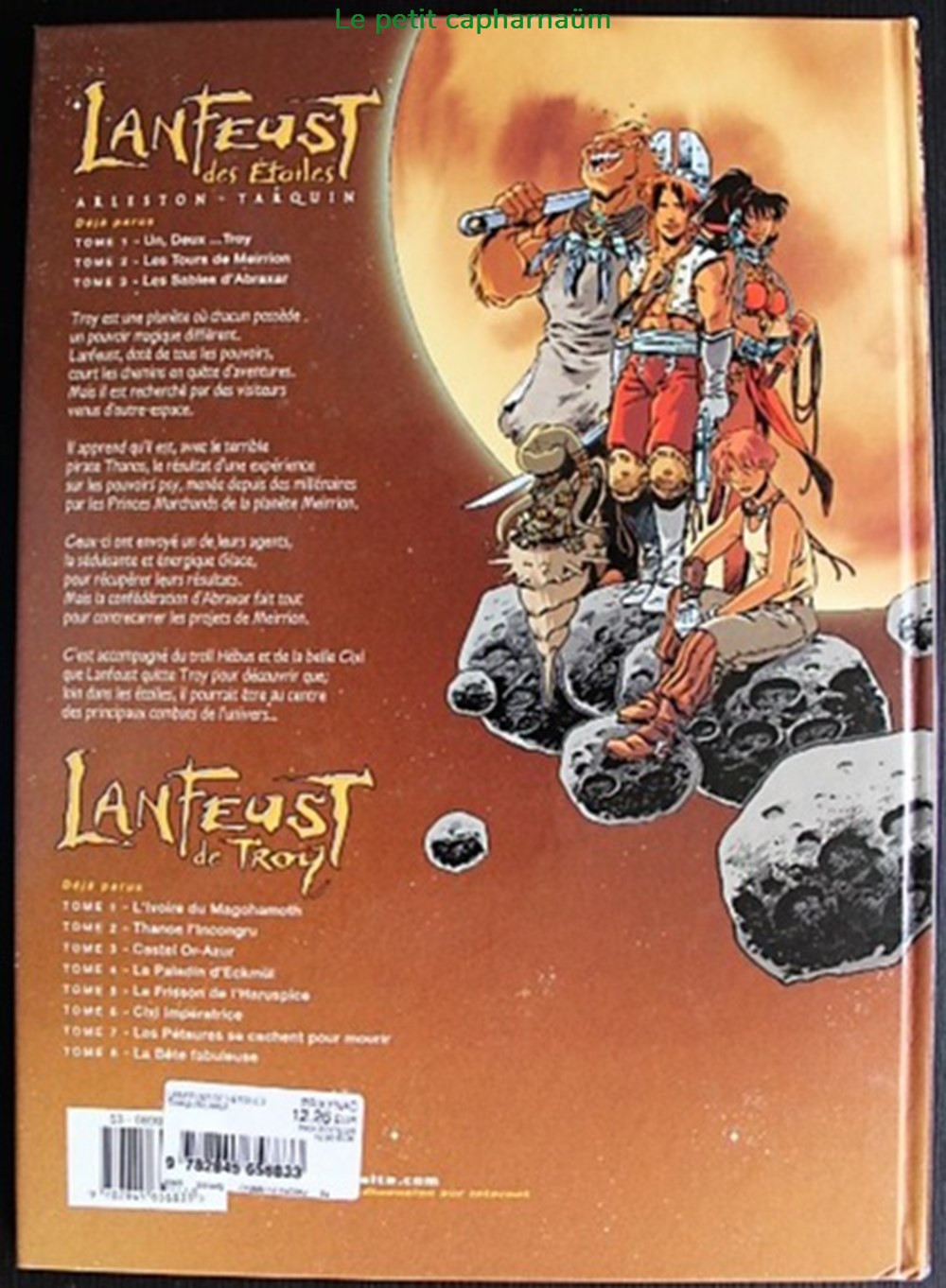 Lanfeust des étoiles - 03 - Les sables d'Abraxar - EO 2004 livres bd revues bandes dessinees lanfeust des etoiles 03 les sables abraxar eo 2004