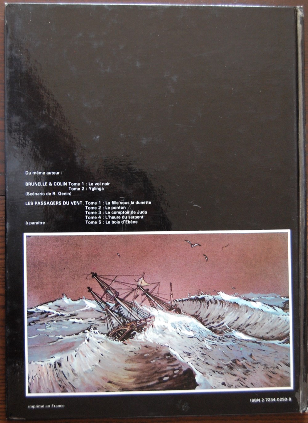 Les passagers du vent - 04 - L'heure du serpent - EO 1982 livres bd revues bandes dessinees les passagers du vent 04 heure du serpent eo 1982