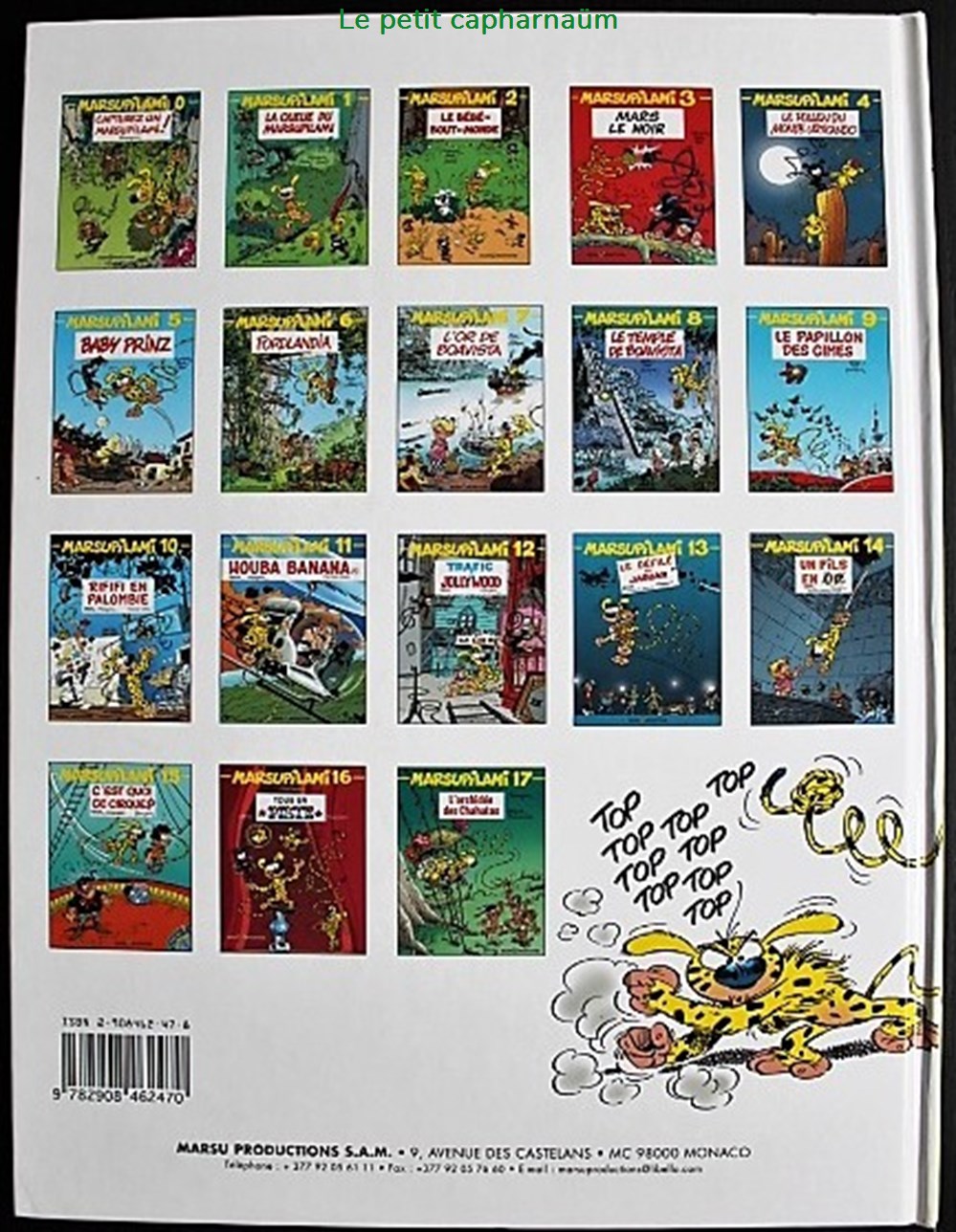Marsupilami - 07 - L'or de Boavista - Rééd. 2005 livres bd revues bandes dessinees marsupilami 07 or de boavista reed 2005
