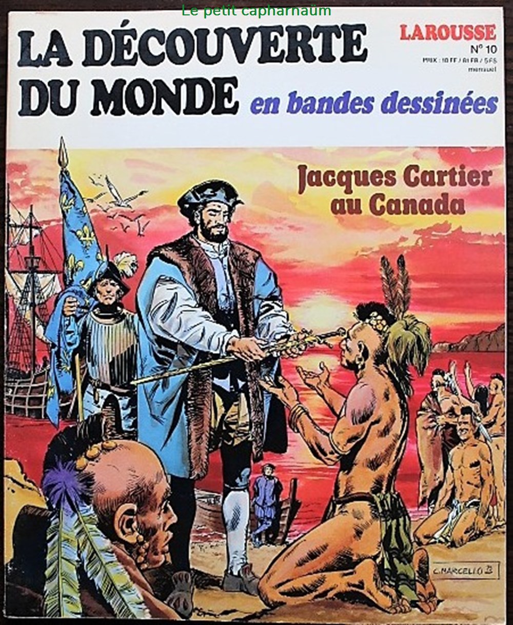 livres revues bandes dessinees decouverte du monde en bd la 10 jacques cartier au canada eo 1979