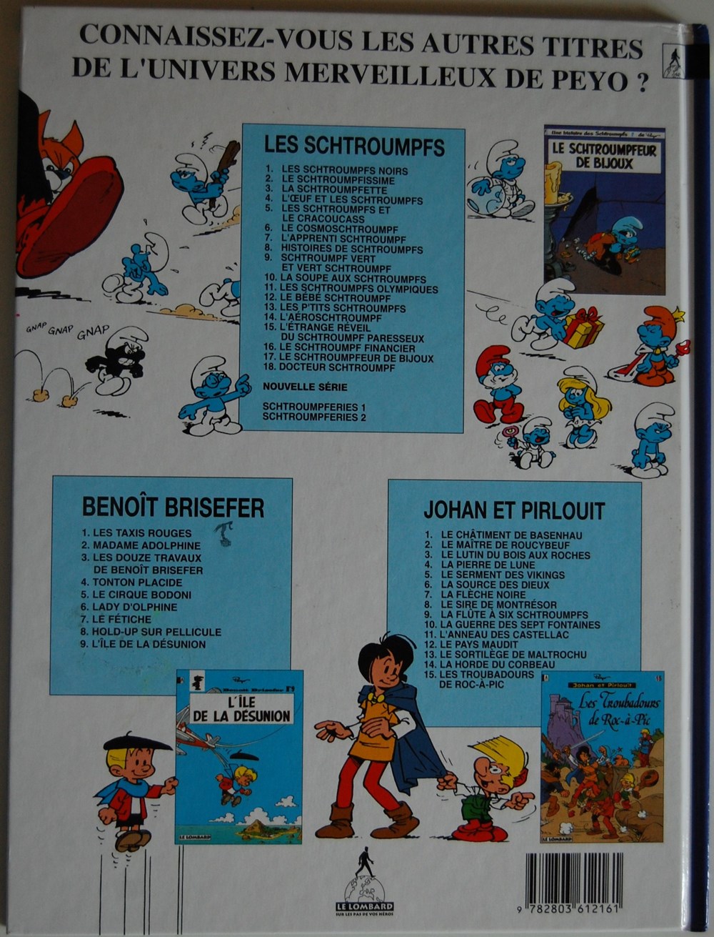 Les schtroumpfs - 18 - Docteur schtroumpf - EO 1996 livres bd revues bandes dessinees les schtroumpfs 18 docteur schtroumpf eo 1996