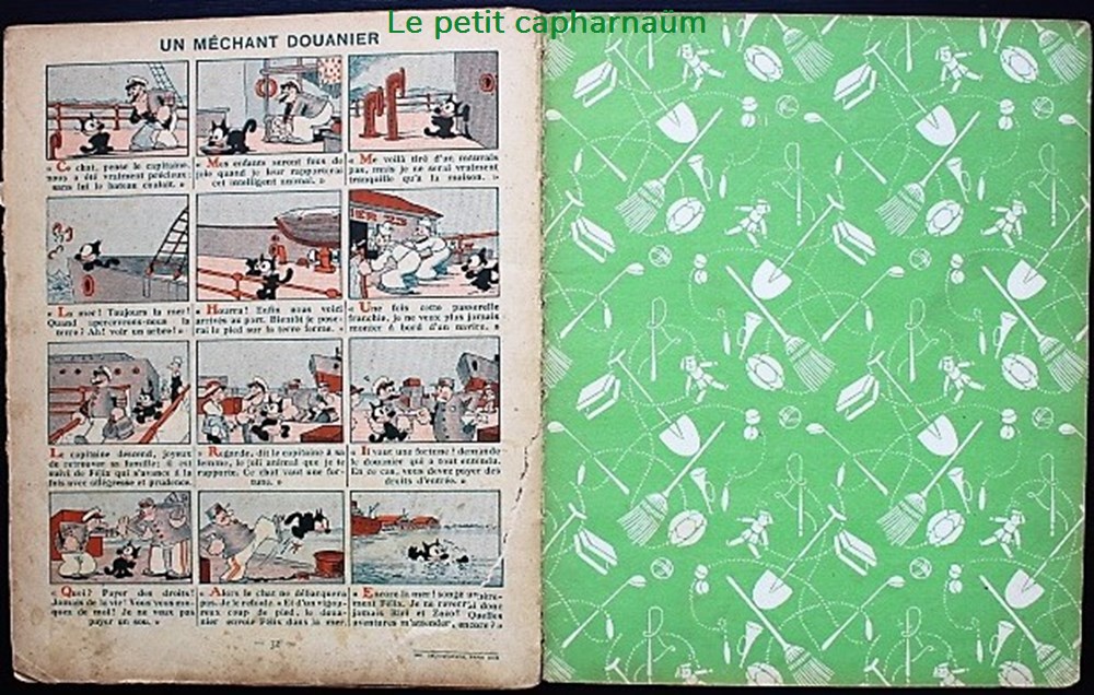 Félix le chat - 09 - Félix au pôle sud - EO 1935 4 livres bd revues bandes dessinees felix le chat 09 felix au pole sud eo 1935