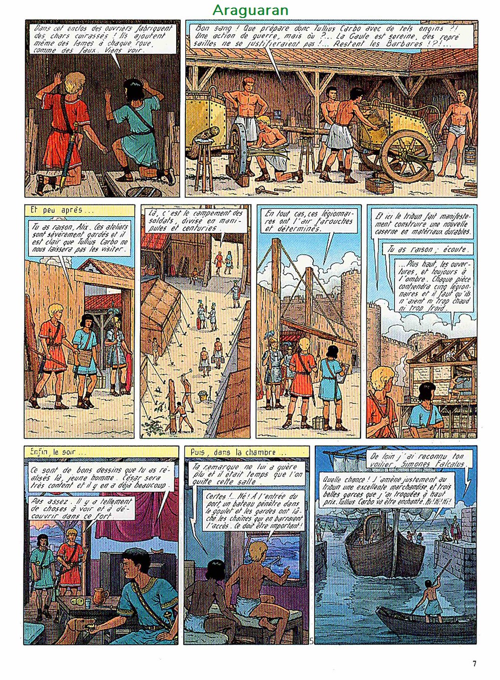Album - Alix - 21 - Les barbares 6 livres bd revues bandes dessinees album alix 21 les barbares