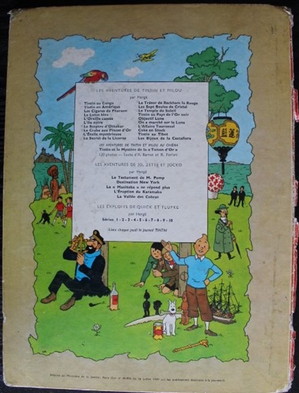 livres bd revues bandes dessinees tintin 06 oreille cassee reed 1964 b35