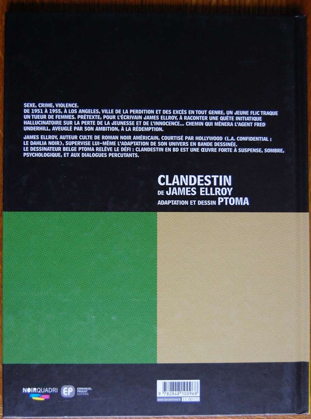 livres bd revues bandes dessinees album clandestin livre 1 eo 2005