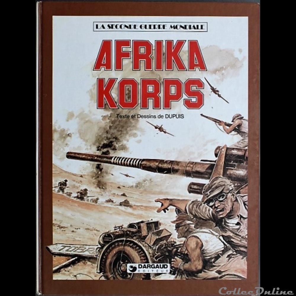 livres bd revues bandes dessinees 05 afrika korps reed 1982