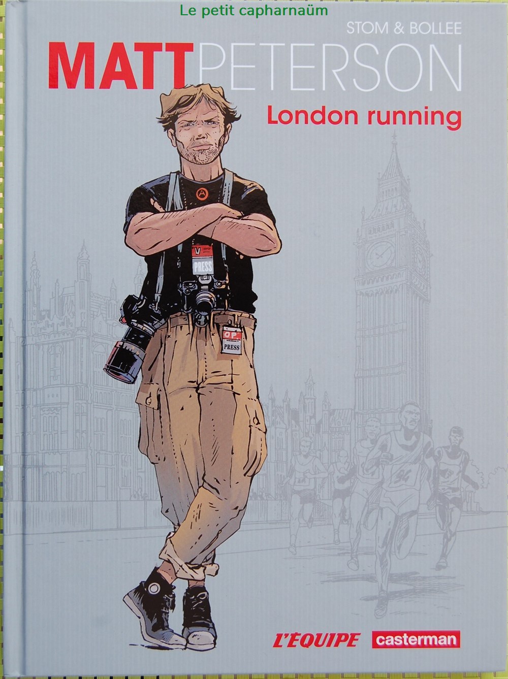 Album - Matt Peterson - London running - EO 2012 livres bd revues bandes dessinees album matt peterson london running eo 2012