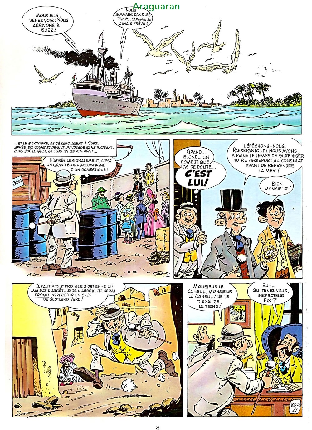 Aventure et l'histoire (L') - 03 - Le tour du monde en 80 jours 5 livres bd revues bandes dessinees aventure et histoire l 03 le tour du monde en 80 jours