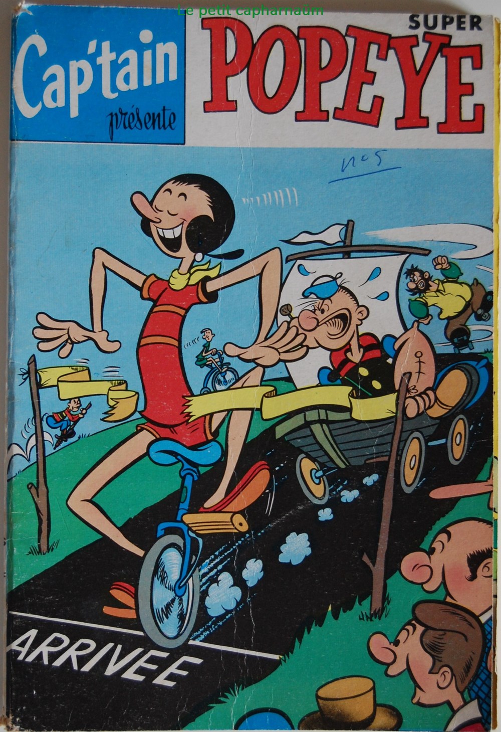 Popeye (Cap'tain présente) - Recueil 03 - février 1978 livres bd revues bandes dessinees popeye cap tain presente recueil 03 fevrier 1978