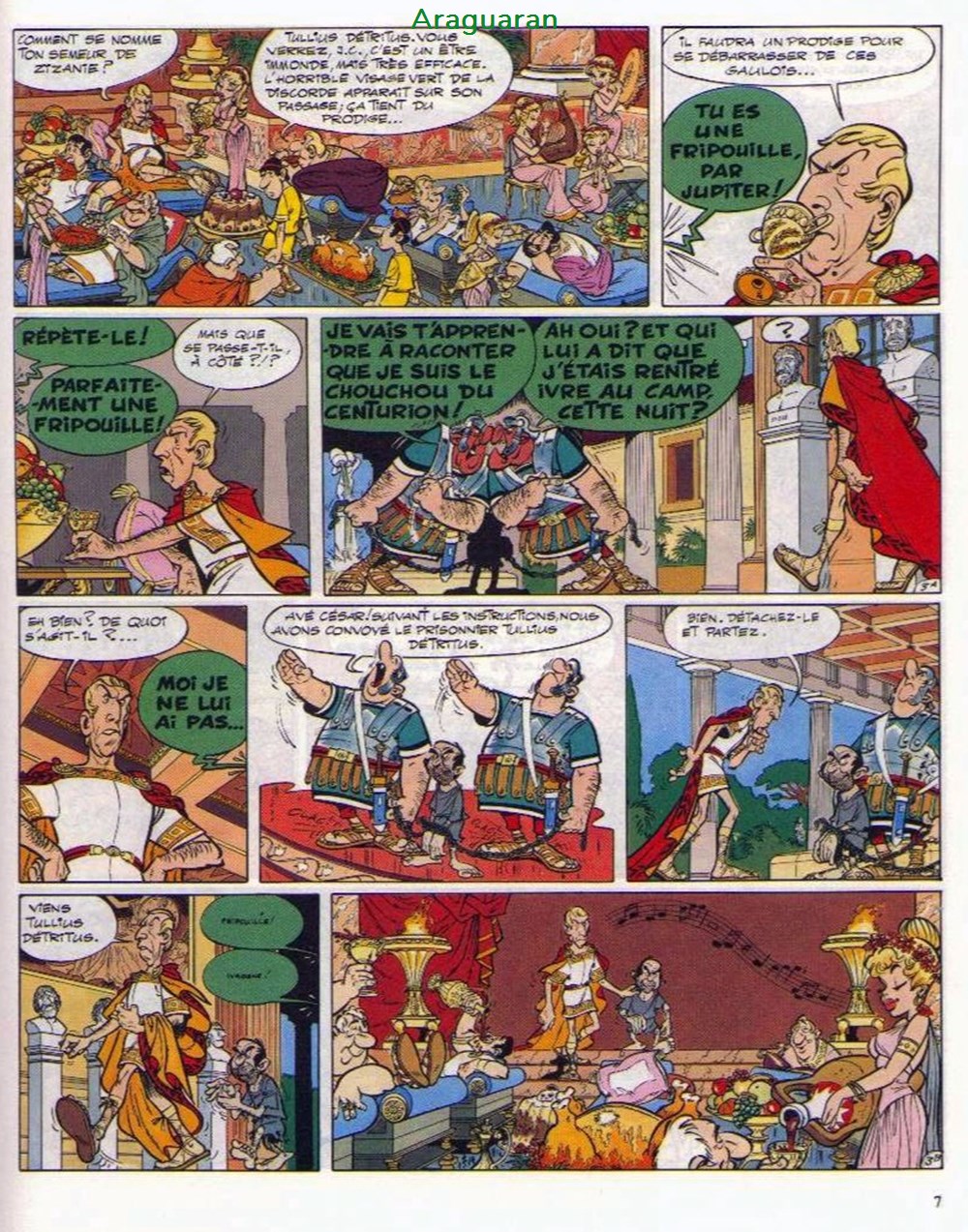 Album - Astérix - 15 - La zizanie 4 livres bd revues bandes dessinees album asterix 15 la zizanie