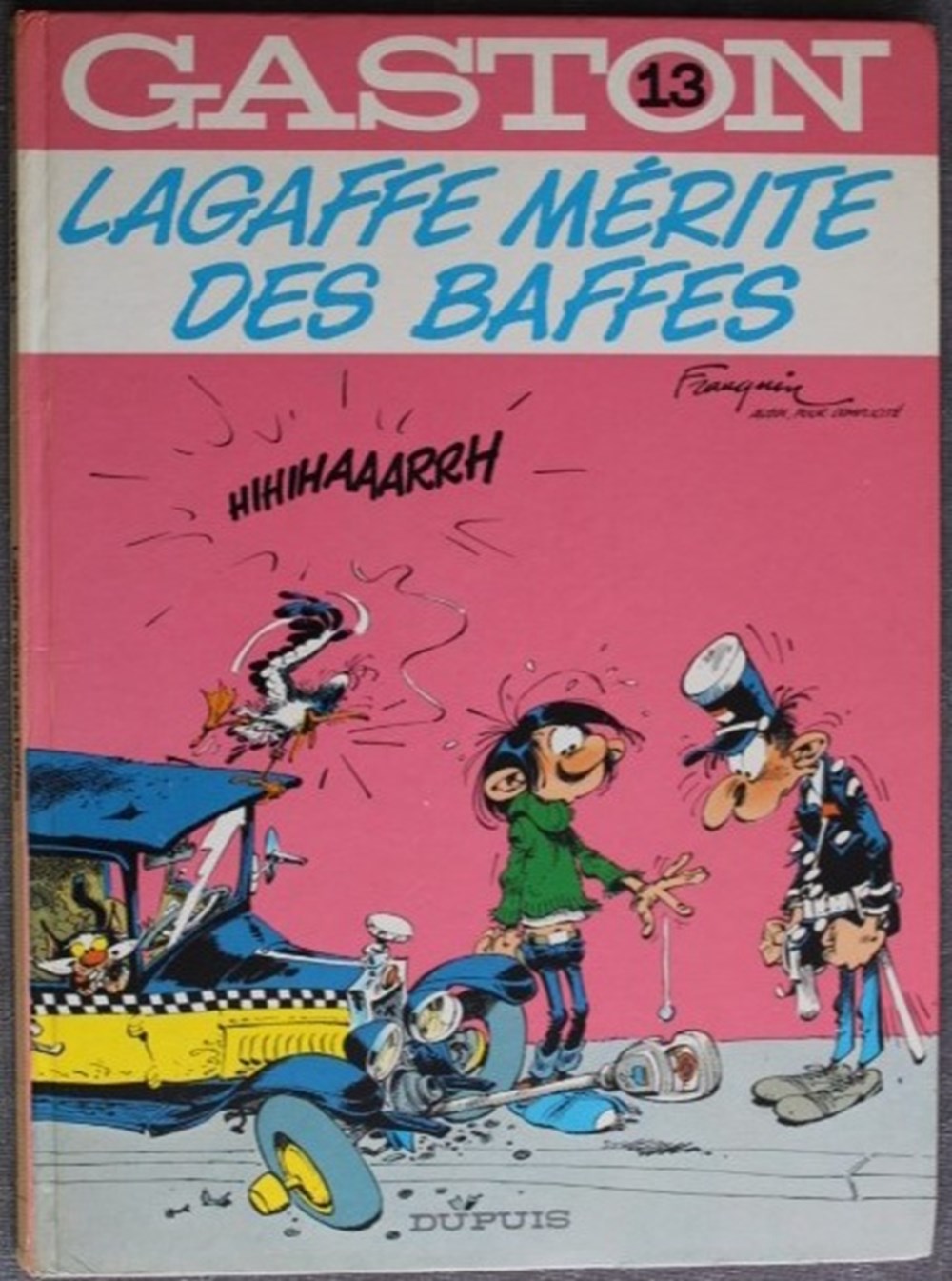 Gaston - 13 - Lagaffe mérite des baffes - Rééd. 1980 livres bd revues bandes dessinees gaston 13 lagaffe merite des baffes reed 1980