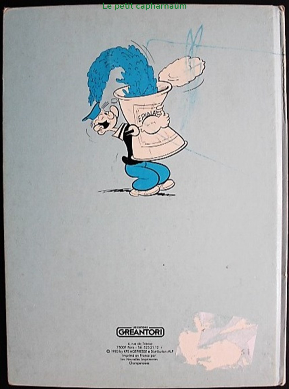 Popeye (Edition Greantori) - 01 - EO 1983 livres bd revues bandes dessinees popeye edition greantori 01 eo 1983