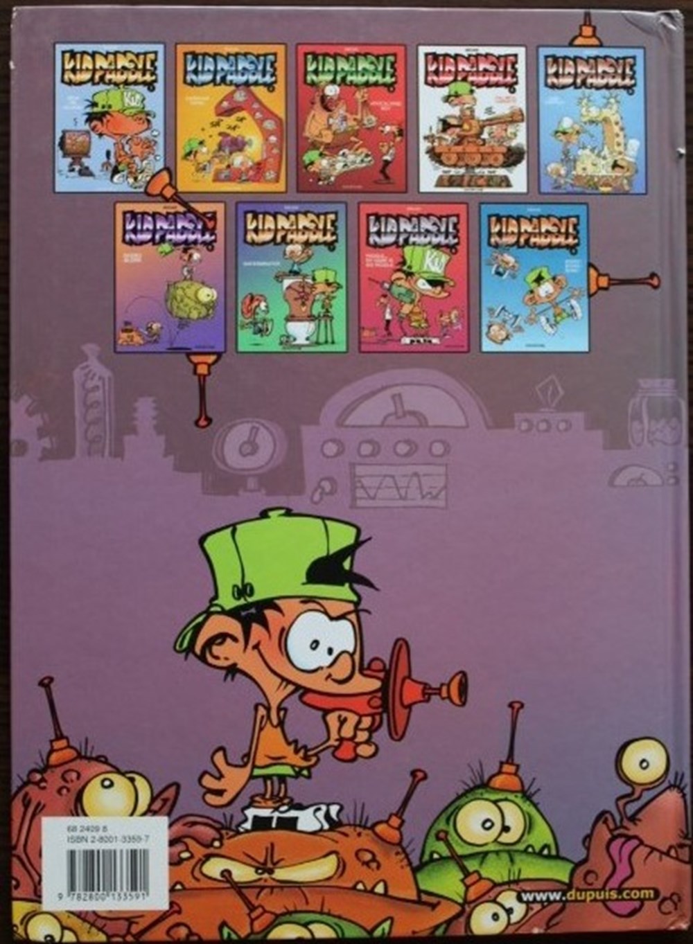 Kid Paddle - 09 - Boing ! Boing ! Bunk ! - EO 2004 livres bd revues bandes dessinees kid paddle 09 boing boing bunk eo 2004