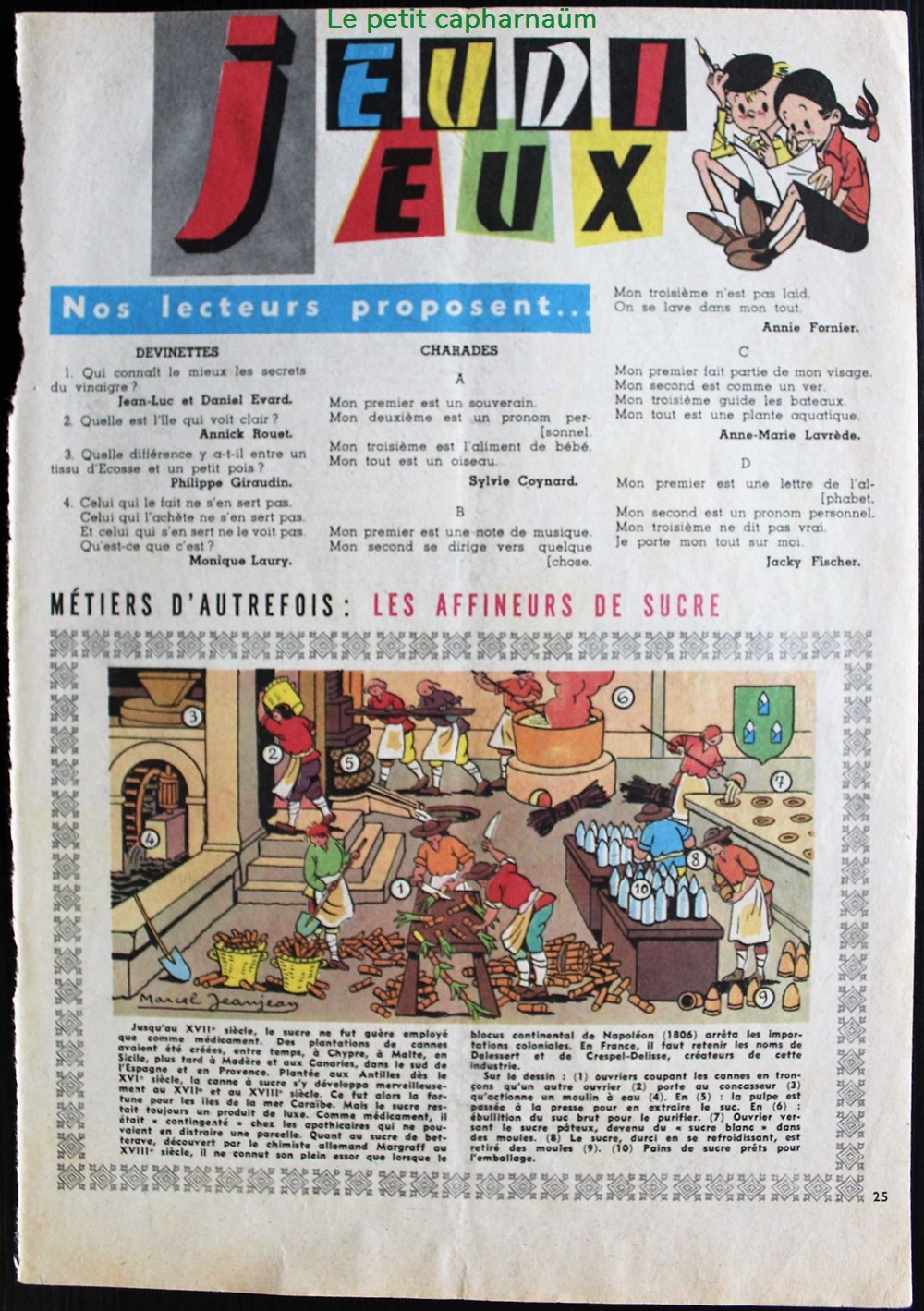 documents anciens chromos planches images les metiers autrefois