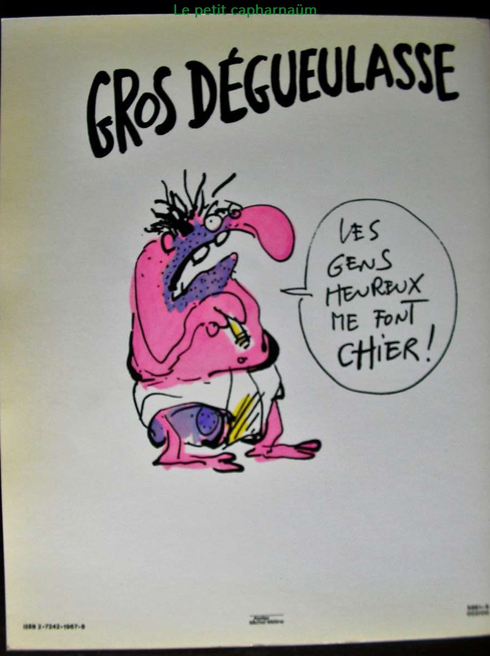 Album - Gros dégueulasse - Rééd. 1984 livres bd revues bandes dessinees album gros degueulasse reed 1984