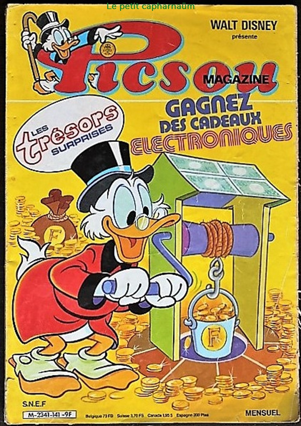Picsou Magazine - N°141 livres bd revues picsou magazine n 141