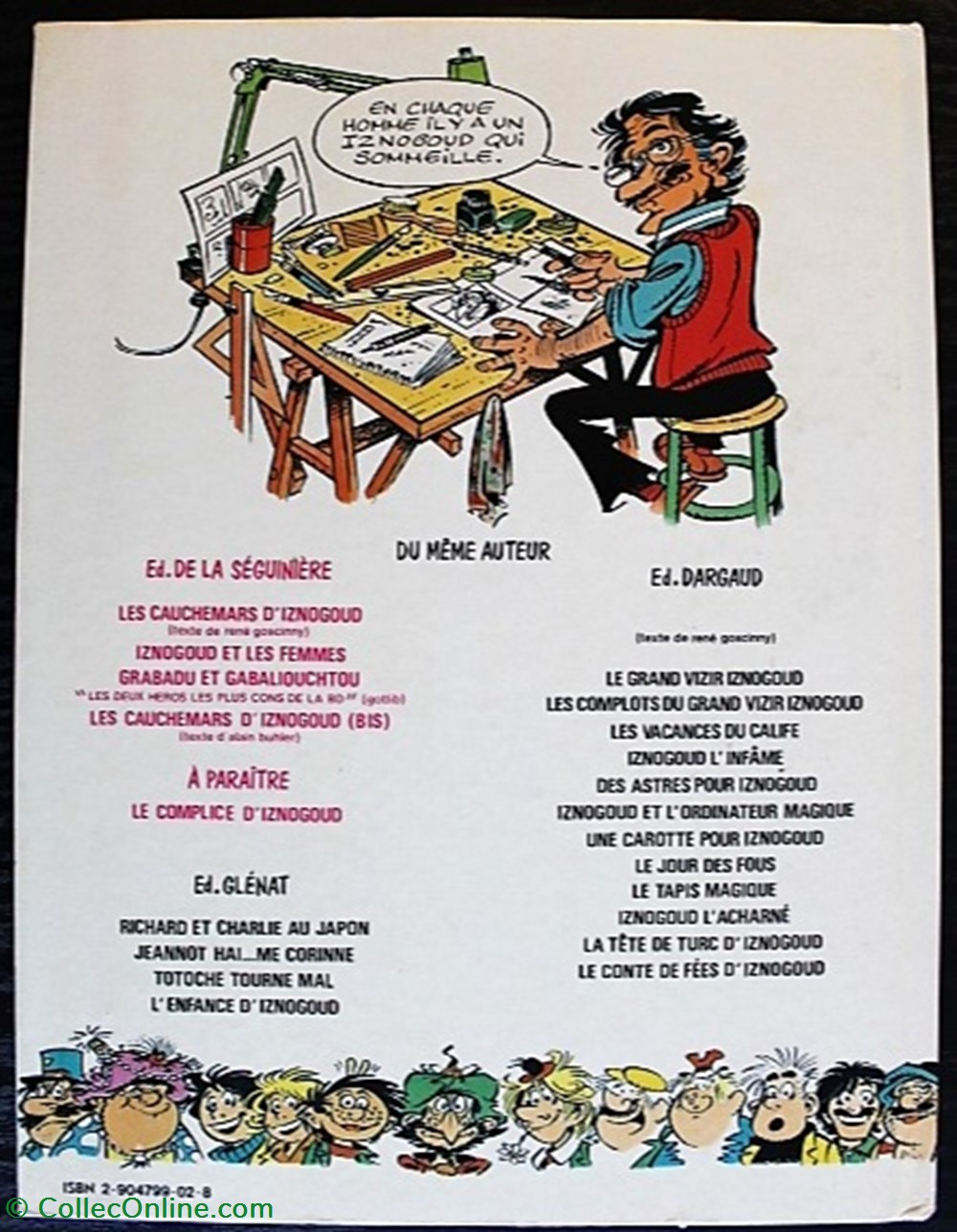 livres bd revues bandes dessinees iznogoud 17 les cauchemars iznogoud eo 1984
