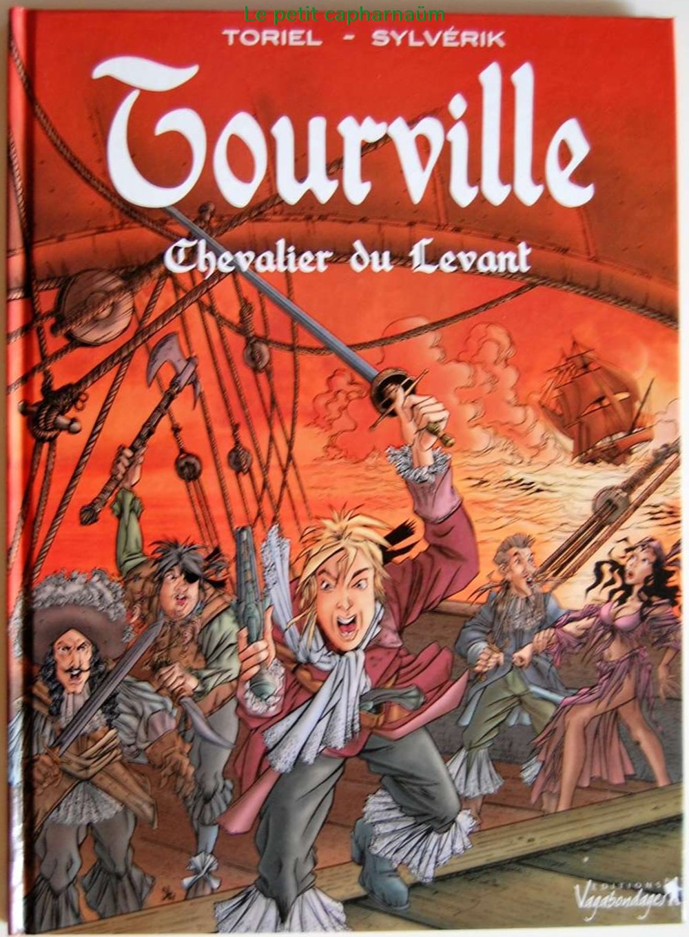livres bd revues bandes dessinees album tourville chevalier du levant eo 2008