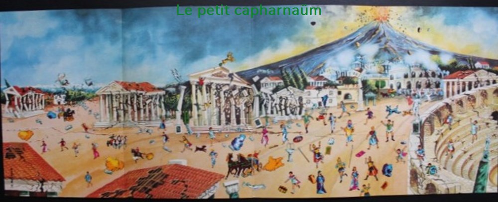 Décorama - Touret - Grands évènements de l'histoire - Les derniers jours de Pompéi divers decorations magnets autocollants decalcomanies decorama touret grands evenements de histoire les derniers jours de pompei