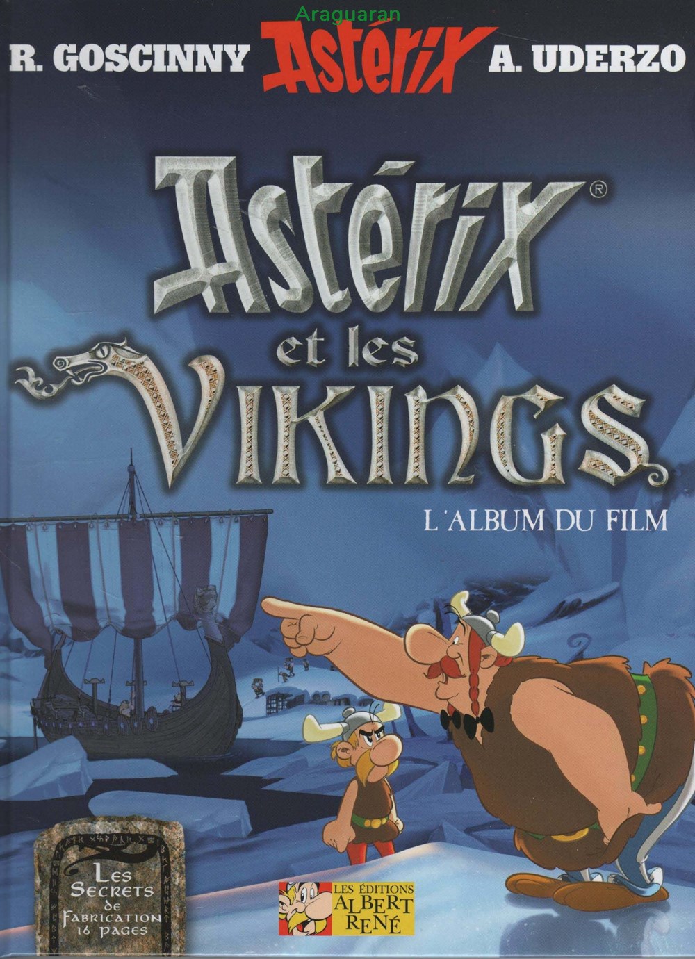 Album Animation - Astérix - 06 - Astérix et les vikings livres bd revues bandes dessinees album animation asterix 06 asterix et les vikings