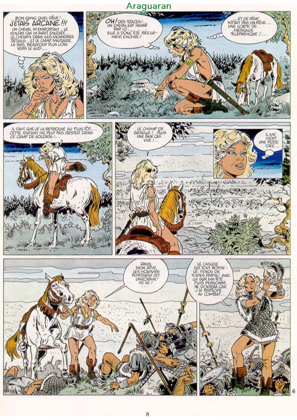 Album - Aria - 03 - La septième porte 7 livres bd revues bandes dessinees album aria 03 la septieme porte